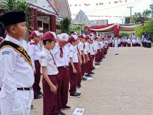 Upacara peringatan HUT RI sebelum Pandemi